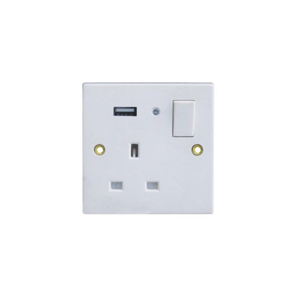 Universal USB Wall Ngalih Sockets